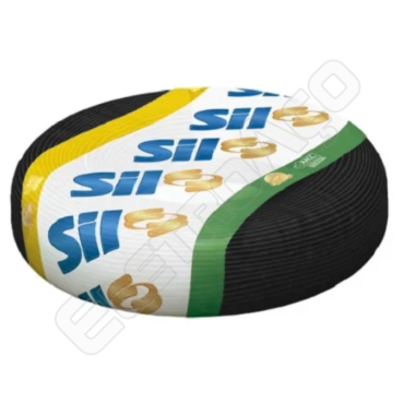 CARRETEL CABO SIL 750V 10MM PRETO