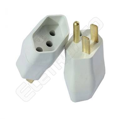 ADAPTADOR 2P+T P/PADRAO NOVO