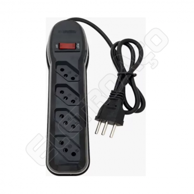 FILTRO DE LINHA 04 TOMADAS PR PP 3X0.75X1M - MEGACABOS