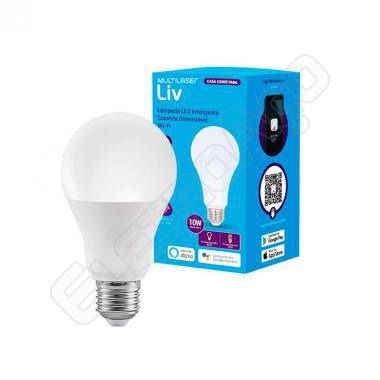 LAMP BULBO LED WI-FI 10W C/ DIMEER SE224 - MULTILASER