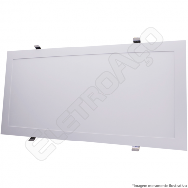 PAINEL LED EMB. RETANG. ALUM. 620X150 MM 20W BI-VOLT 6.500K
