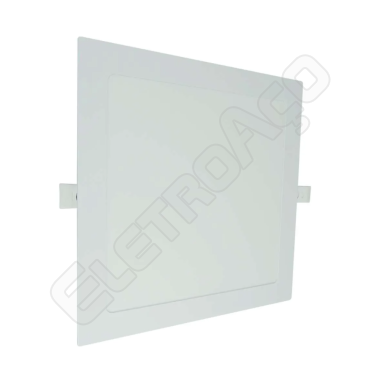 PAINEL LED 18W EMB. QUAD. 6500K GL