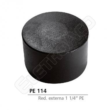 PONTEIRA 2 EXTERNA PVC PRETO - MASTICMOL