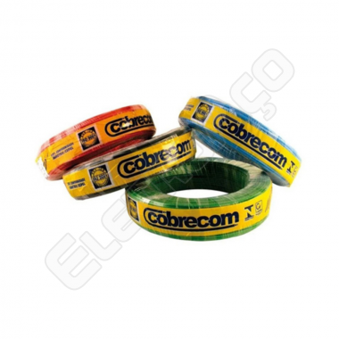CABO 6 MM 100MT AZ - COBRECOM
