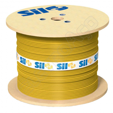 CARRETEL CABO SIL 750V 1.5MM AMARELO