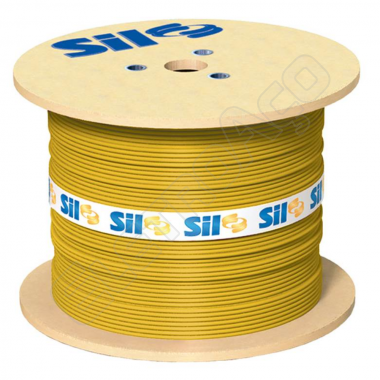 CARRETEL CABO SIL 750V 2.5MM AMARELO
