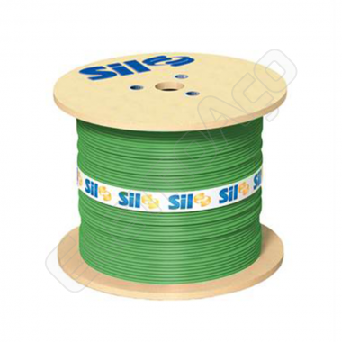 CARRETEL CABO SIL 750V 10MM VERDE