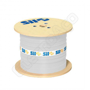 CARRETEL CABO SIL 750V 4MM BRANCO