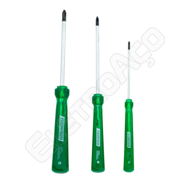 CHAVE PHILLIPS CB. VERDE 1/8 X 4 - THOMPSON