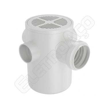 CAIXA SIFONADA 100X100X50 REDONDA BRC - (NCM:39174090)