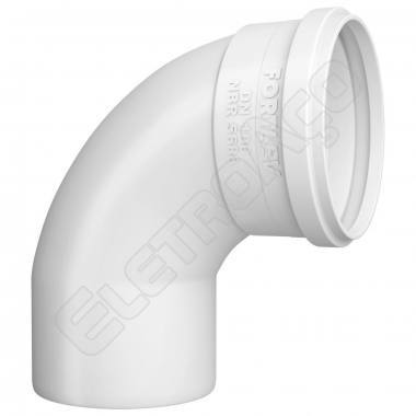 CURVA 90 ESGOTO CURTA 75MM - (NCM:39174090)