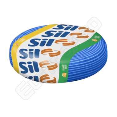 CARRETEL CABO SIL 750V 25MM AZUL