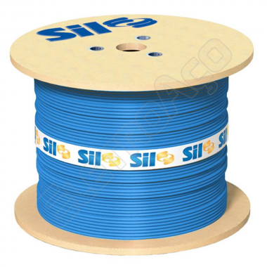 CARRETEL CABO SIL 750V 16MM AZUL
