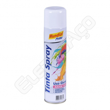TINTA SPRAY 400ML PRIME UG BRANCO MUNDIAL