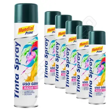 TINTA SPRAY 400ML PRIME UG VERDE ESCURO MUNDIAL