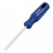 CHAVE FENDA 1/4X6' AC CABO AZUL ECCOFER
