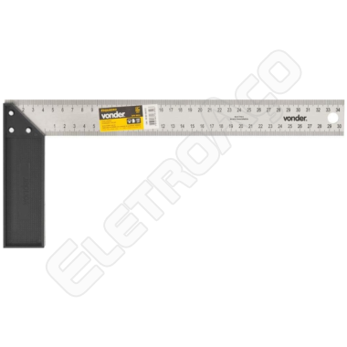 ESQUADRO 10''''''' CABO PLASTICO - VONDER